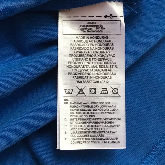 Adidas Men’s The Pack Split T-shirt Blue - Picture 8 of 15